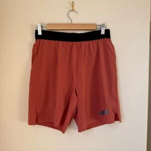 Hoka Orange 7" Short Size Small